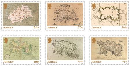 Historic maps to feature on Jersey Stamps