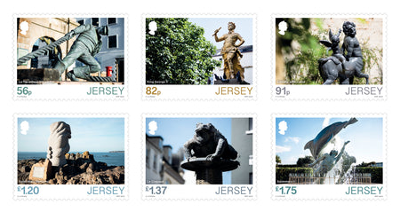 Jersey statues and sculptures to feature  on new stamps