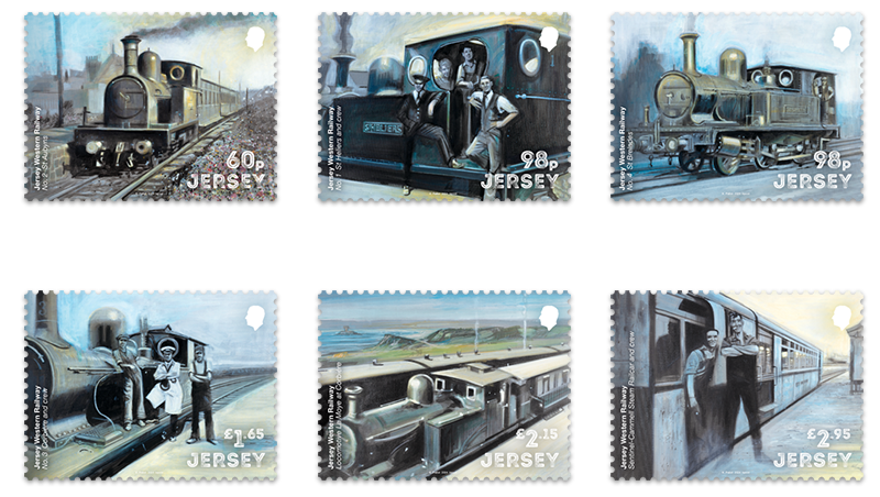 Jersey Post Embark on a Journey through Time with a Jersey Western Railway Stamp Issue