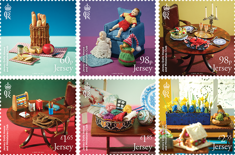 Jersey stamps celebrate the magic of miniatures Jersey Stamps