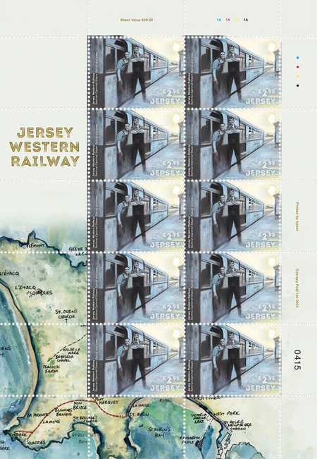Jersey Western Railway - £2.95 Sheet Set