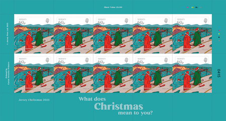 Christmas 2023 60p stamp sets