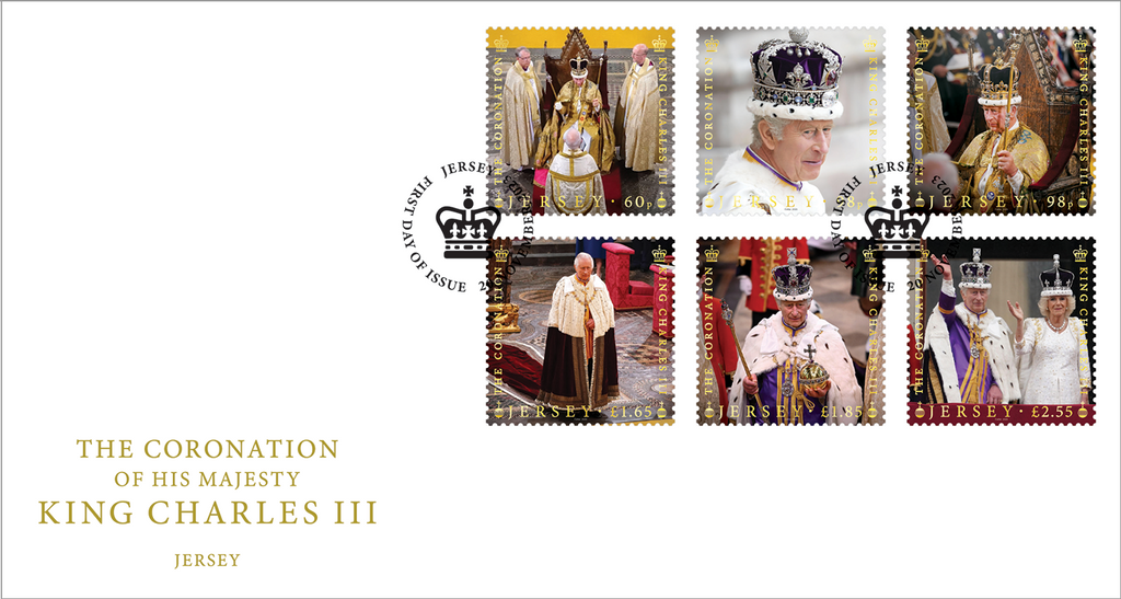 The Coronation of His Majesty King Charles III Stamps First Day Cove