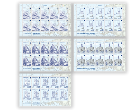 150 Years of La Corbière Lighthouse: First Lit 1874 - Sheet Set