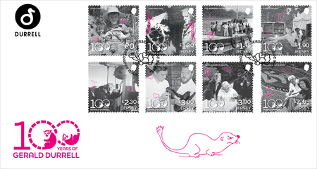 100 Years of Gerald Durrell: Dedication - Stamps First Day Cover
