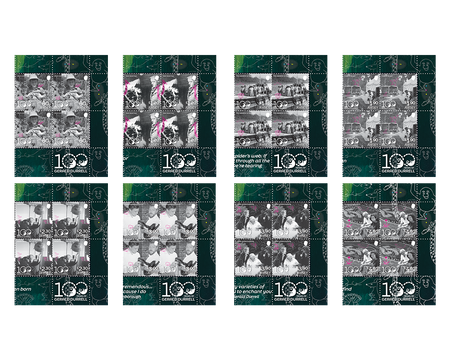100 Years of Gerald Durrell: Dedication - Block of Four