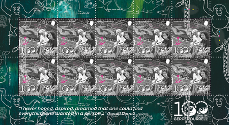 100 Years of Gerald Durrell: Dedication - £4.85 Sheet