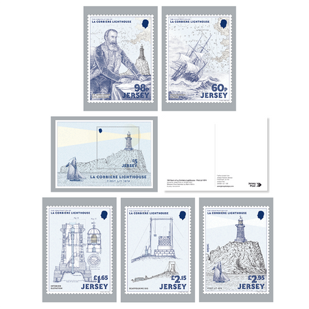 150 Years of La Corbière Lighthouse: First Lit 1874 - Postcard Set