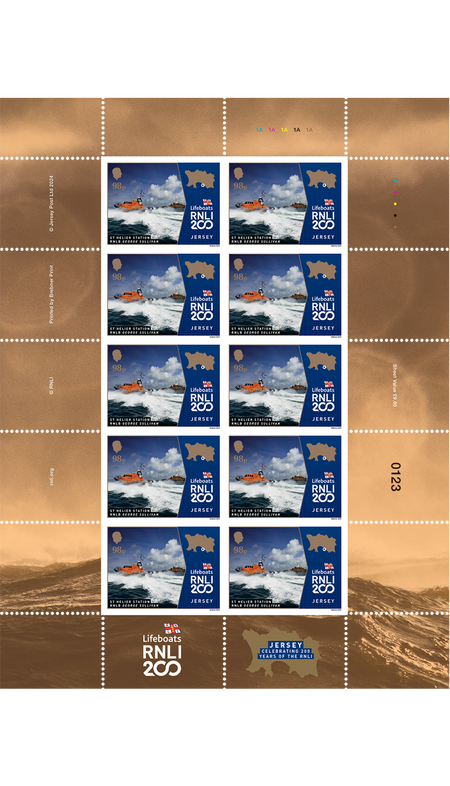 Jersey Celebrating 200 Years of the RNLI - 98p Sheet A