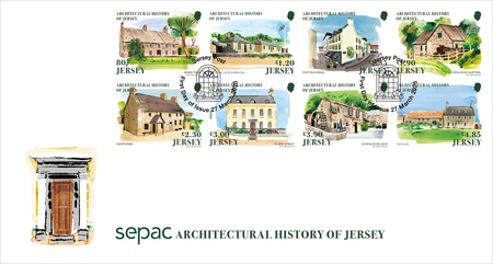 SEPAC: Architectural History - Stamps First Day Cover