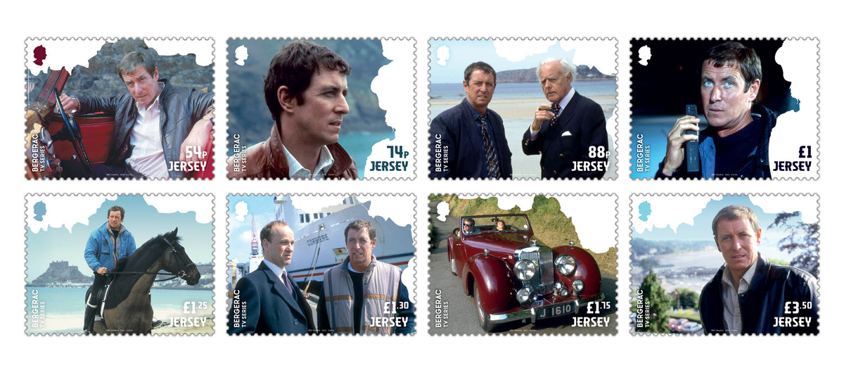 New stamps celebrating Bergerac TV series