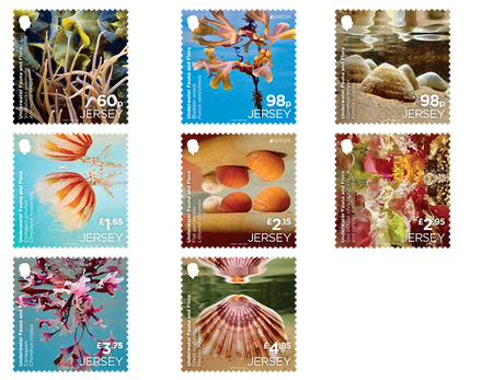 EUROPA underwater fauna and flora 2024 stamp set