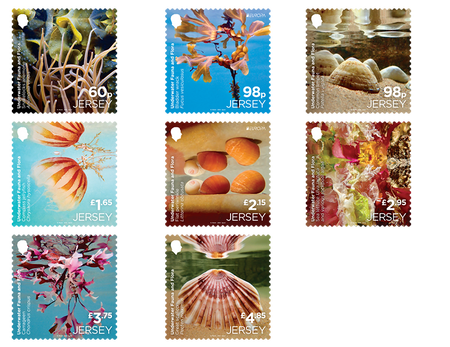 Jersey Post Release Europa Underwater Stamp Issue