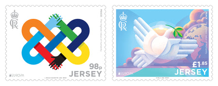 Jersey Post celebrates peace with new Europa stamps