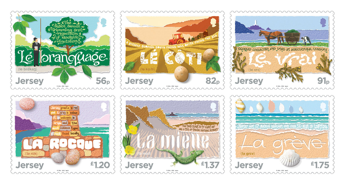 Jersey’s traditional language celebrated  with new stamps