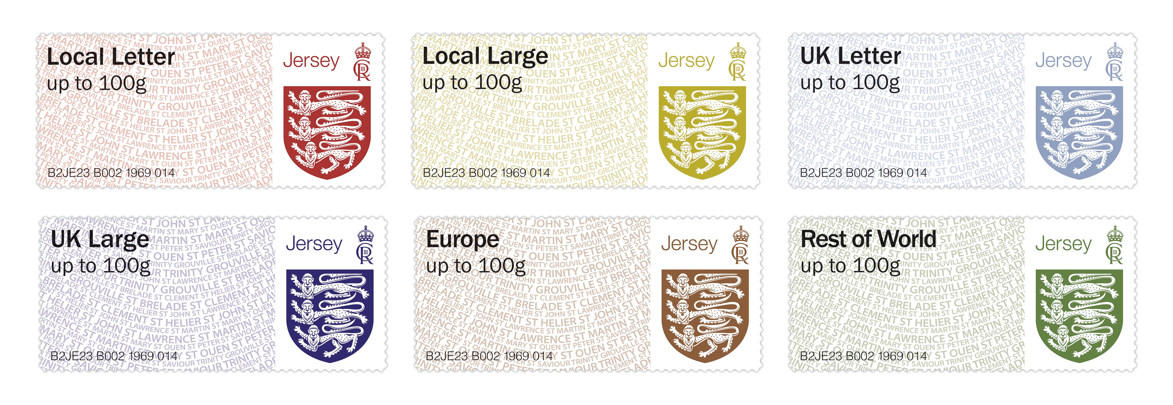 Crest of Jersey to feature on new Post & Go stamps – Jersey Stamps
