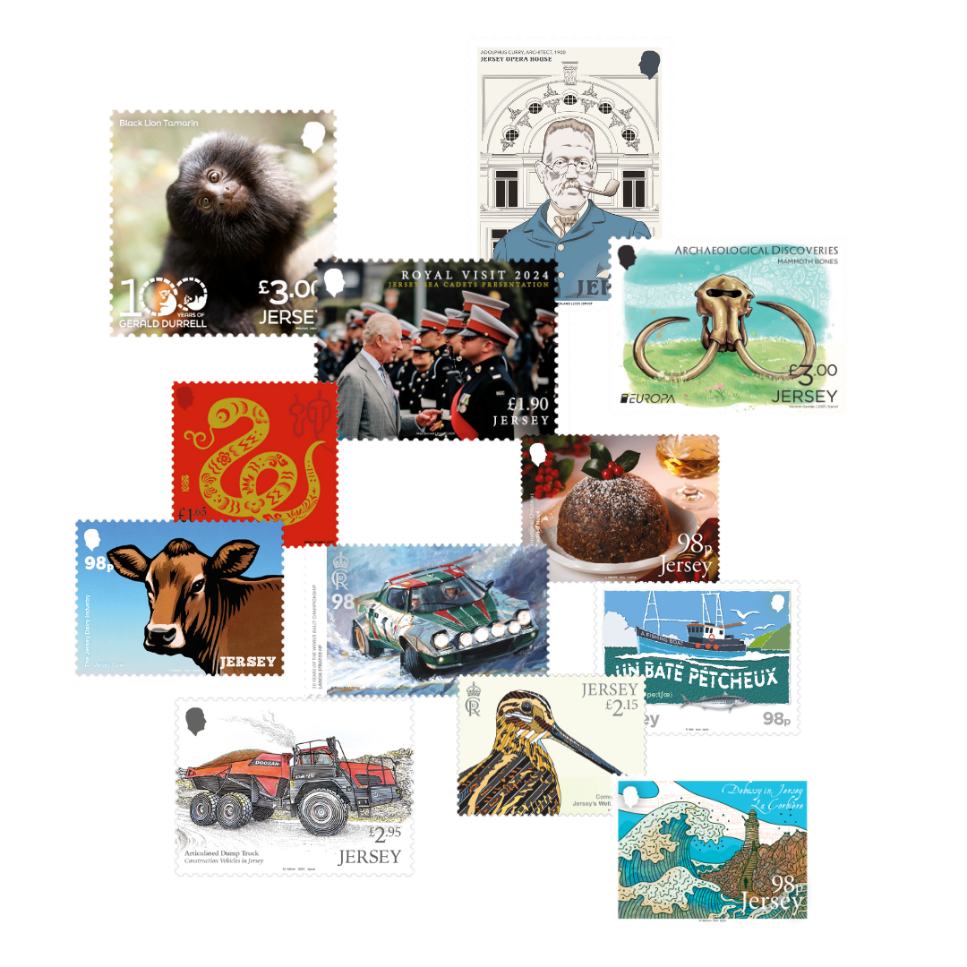 What Stamp Issues Does Jersey Philatelic Produce?