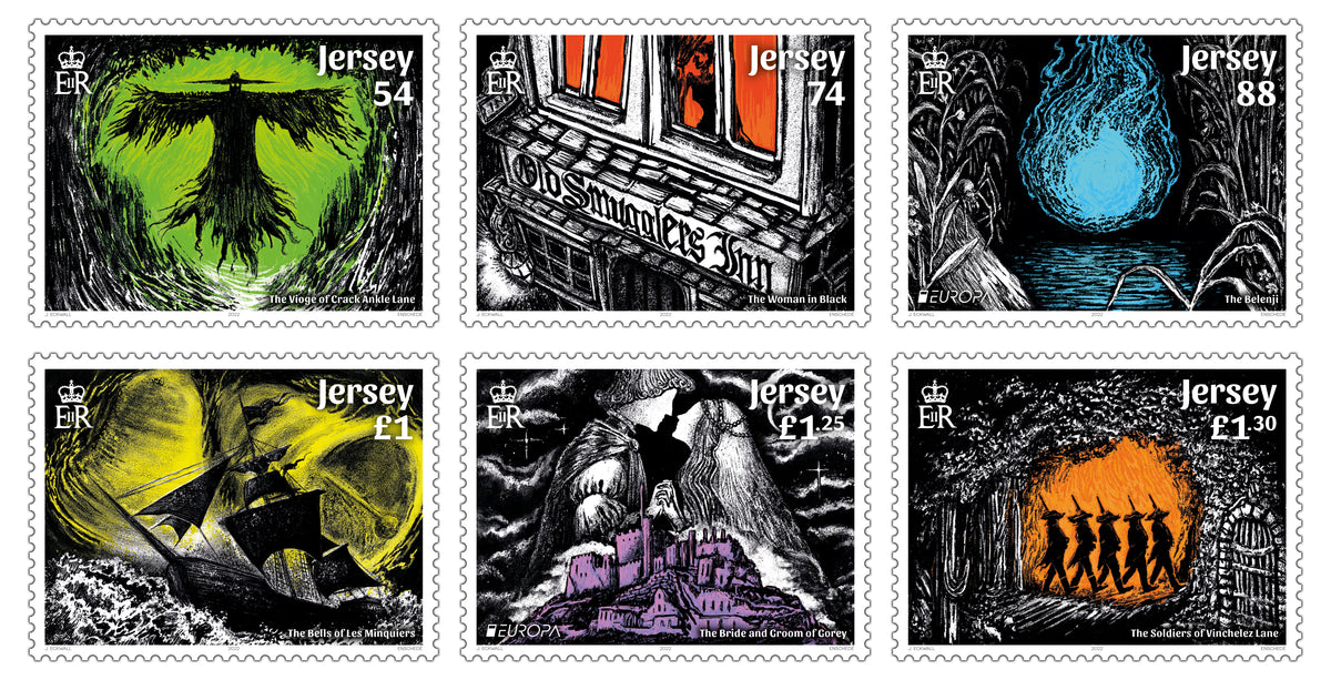 Local ghost stories to feature on Jersey stamps