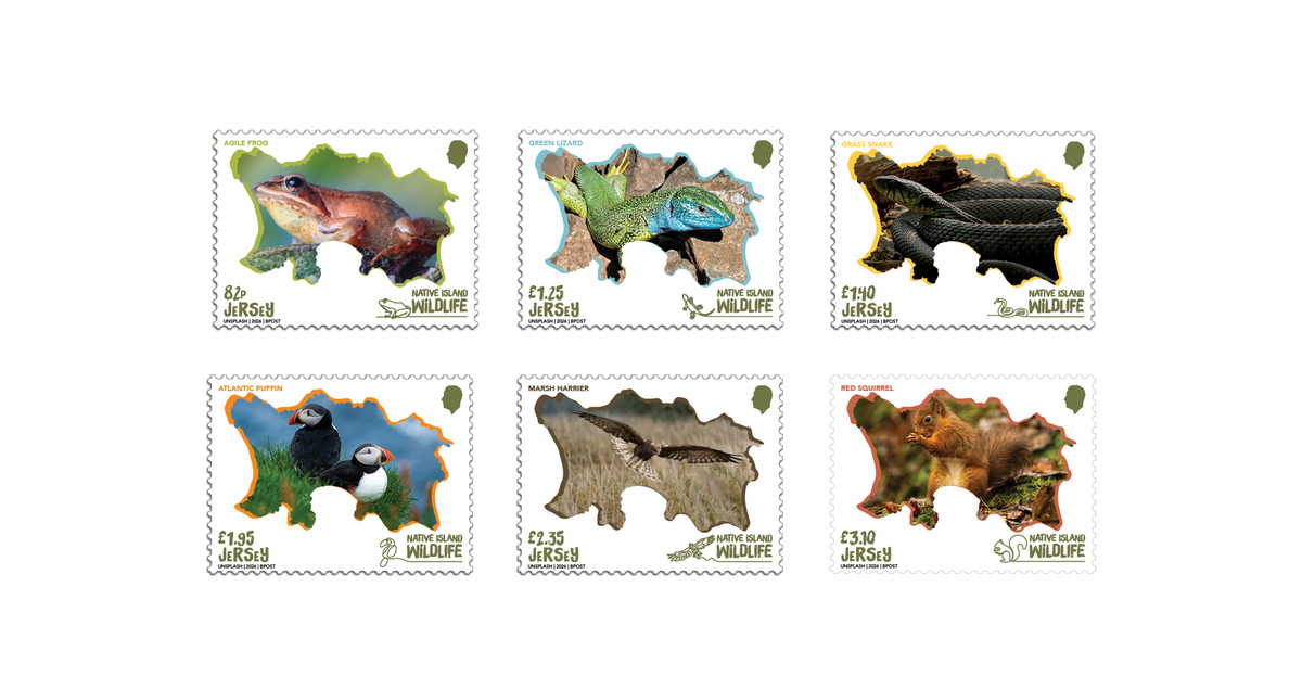 Native Island Wildlife stamp set