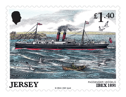 Passenger Vessels Ibex stamp