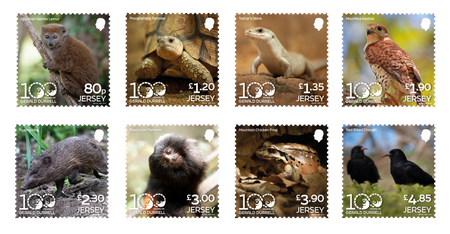 100 Years of Gerald Durrell: Conservation - Stamp Set