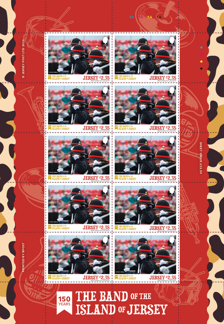 150 Years of the Band of the Island of Jersey  - £2.35 Sheet