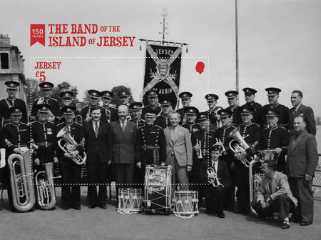 150 Years of the Band of the Island of Jersey  - Miniature Sheet