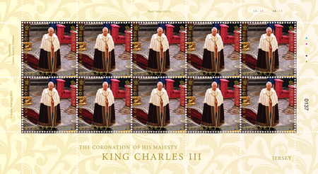 The Coronation of His Majesty King Charles III  - £1.65 Sheet