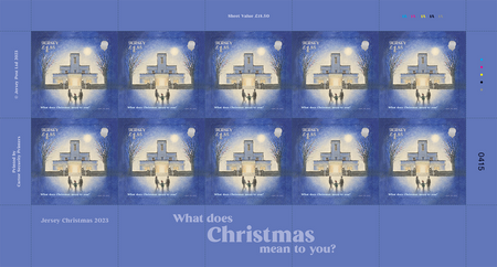 Christmas 2023 1.85 stamps