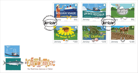 Jèrriais 2 - Stamps First Day Cover