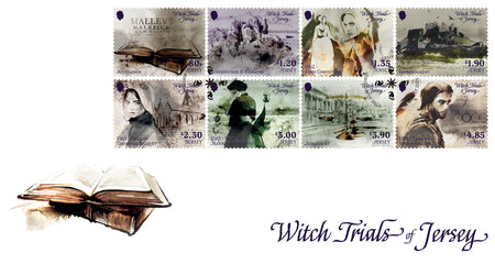 Witch Trials of Jersey  - Stamps First Day Cover