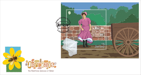 Jèrriais 2 - Miniature Sheet First Day Cover