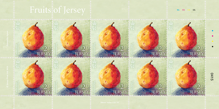 Fruits of Jersey  - £2.15 Sheet