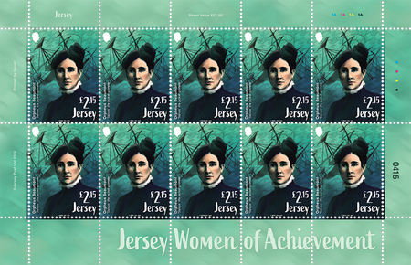 Jersey Women of Achievement - £2.15 Sheet