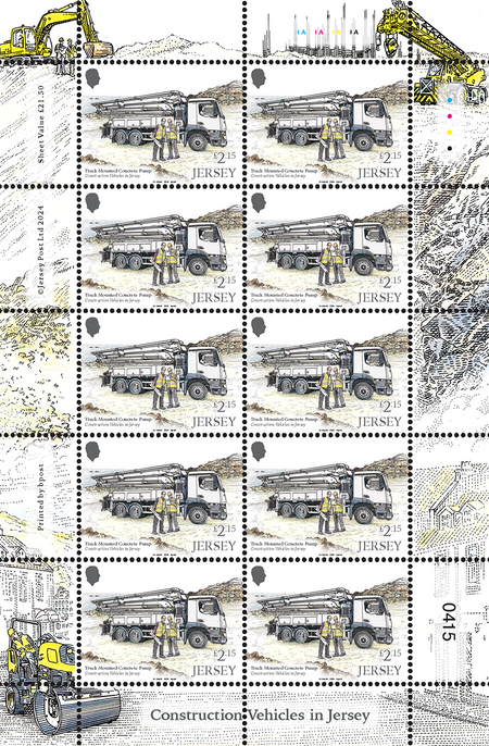 Construction Vehicles  - £2.15 Sheet