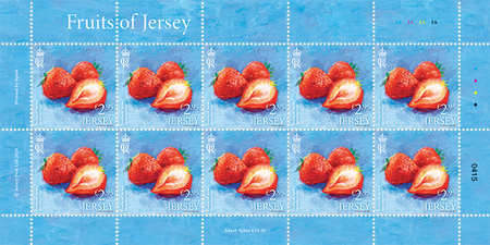 Fruits of Jersey  - £2.95 Sheet