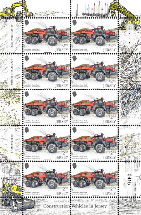 Construction Vehicles  - £2.95 Sheet