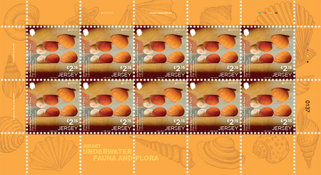 EUROPA Underwater Fauna and Flora - £2.15 Sheet