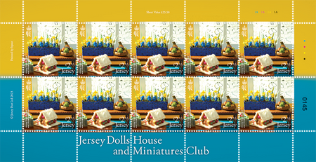 Jersey Dolls House and Miniatures Club - £2.55 Sheet