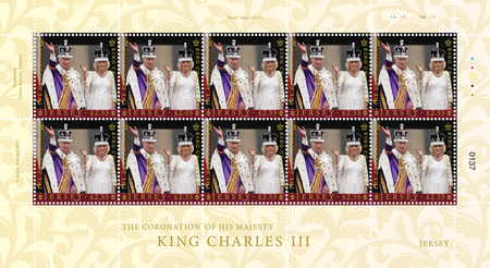 The Coronation of His Majesty King Charles III  - £2.55 Sheet