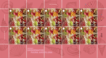 EUROPA Underwater Fauna and Flora - £2.95 Sheet