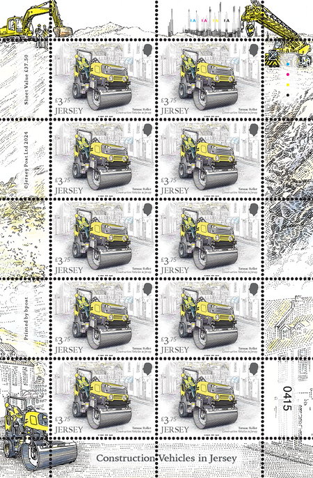 Construction Vehicles  - £3.75 Sheet