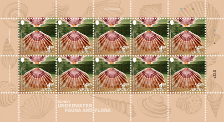 EUROPA Underwater Fauna and Flora - £4.85 Sheet