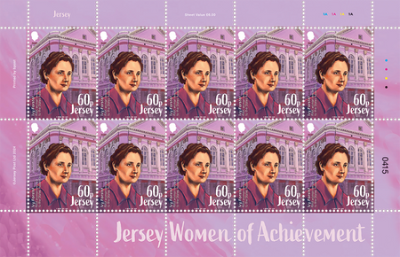 Jersey Women of Achievement - 60p Sheet