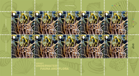 EUROPA Underwater Fauna and Flora - 60p Sheet