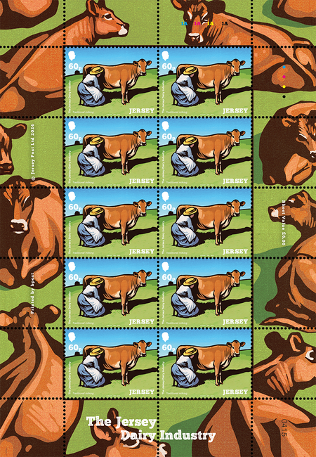 The Jersey Dairy Industry - 60p Sheet