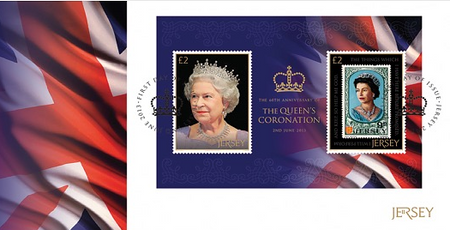 60th Anniversary Of The Queen’s Coronation  - Souvenir Miniature Sheet First Day Cover