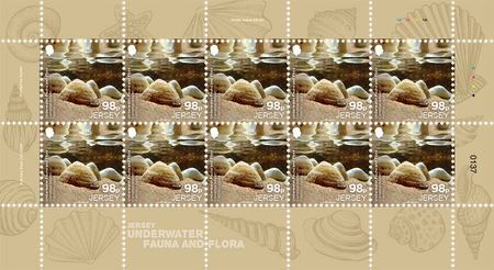 EUROPA Underwater Fauna and Flora - 98p Sheet B