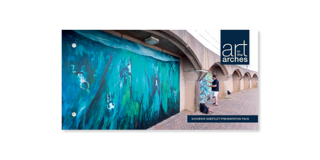Art in the Arches  - Souvenir Sheetlet Presentation Pack