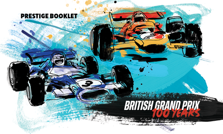 British Grand Prix 100 Years  - Prestige Booklet